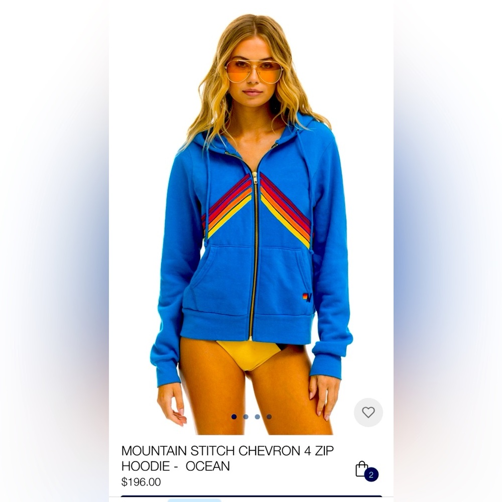 Sold out hoodie
Aviator Nation size M Ocean Blue Zip Hoodie